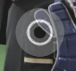 Cropped grey pitch target with its inner white release circle