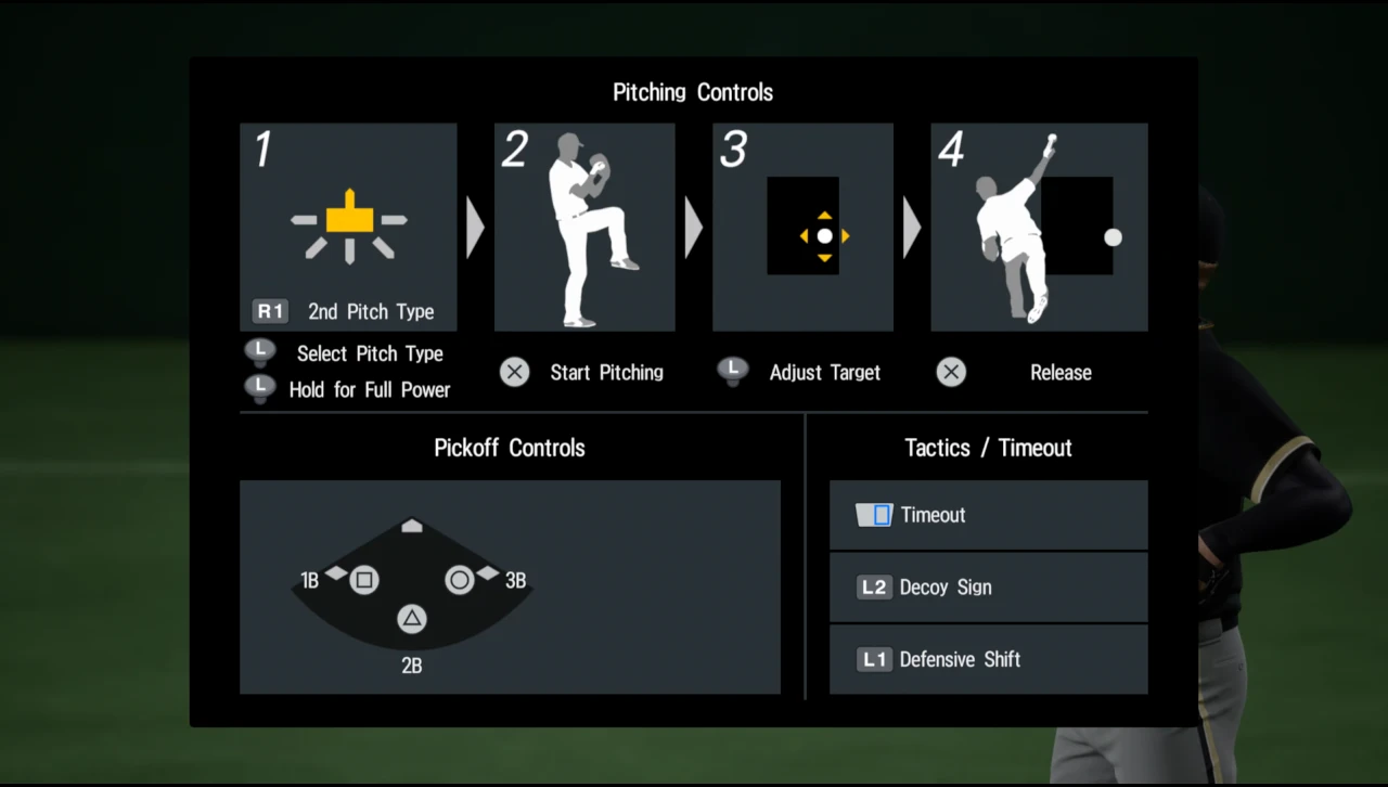 Official English pitching and fielding control sheet