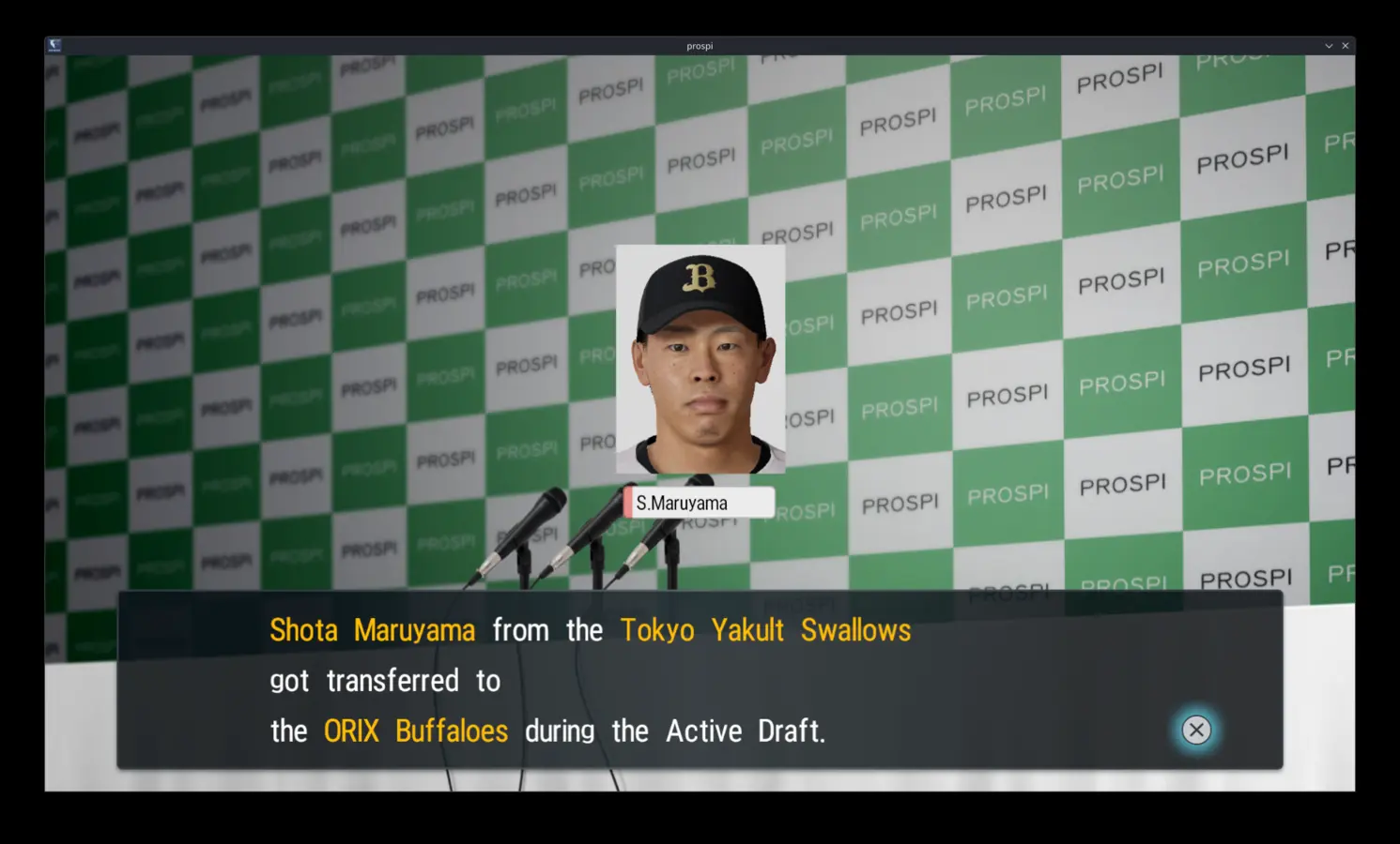 Active Player Draft transfer result